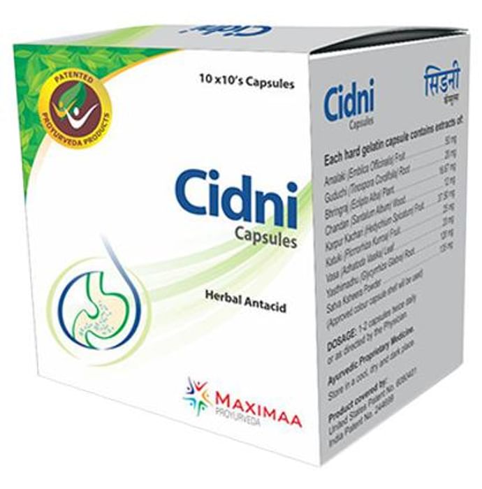 Proyurveda Cidni Acidity Capsule
