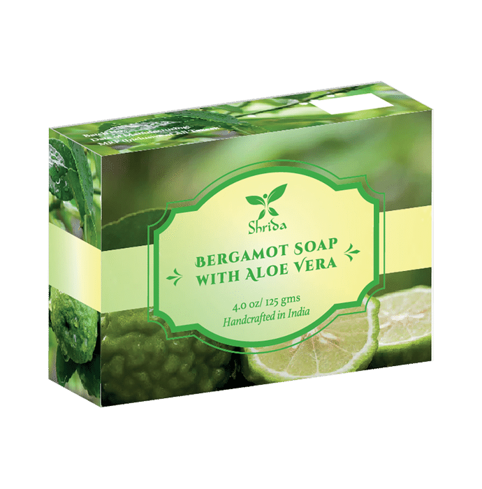 Shrida Bergamot with Aloevera Soap