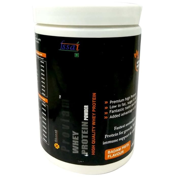 Proviam Whey Protein Powder Badam Pista