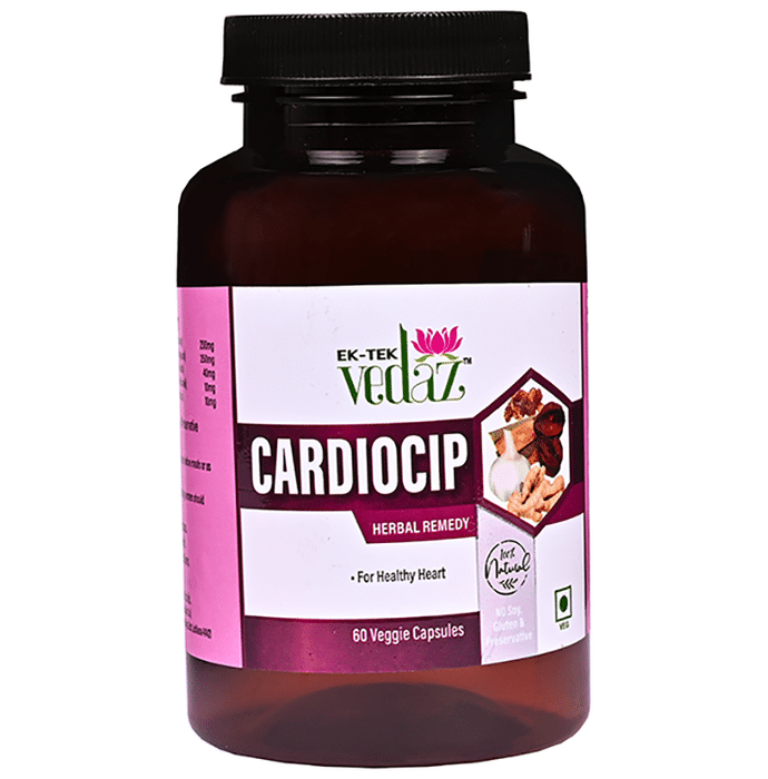 Ek-Tek Vedaz Cardiocip Veggie Capsule