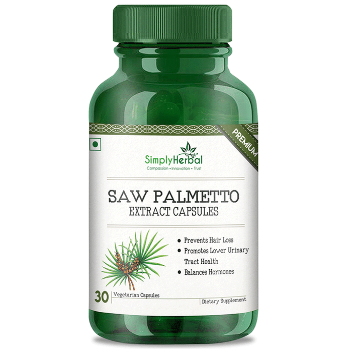 Simply Herbal Saw Palmetto Extract Capsule