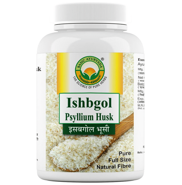 Basic Ayurveda Ishbgol Psyllium Husk