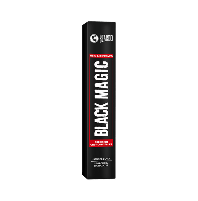 Beardo Black Magic Precision Grey Concealer Natural Black