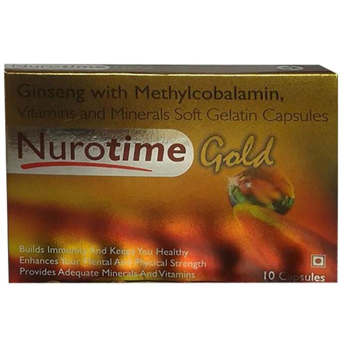 Nurotime Gold Soft Gelatin Capsule