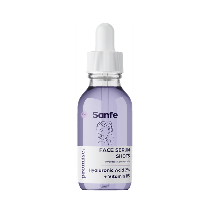 Sanfe Promise Hyaluronic Acid 2% + Vitamin B5 Face Serum Shots