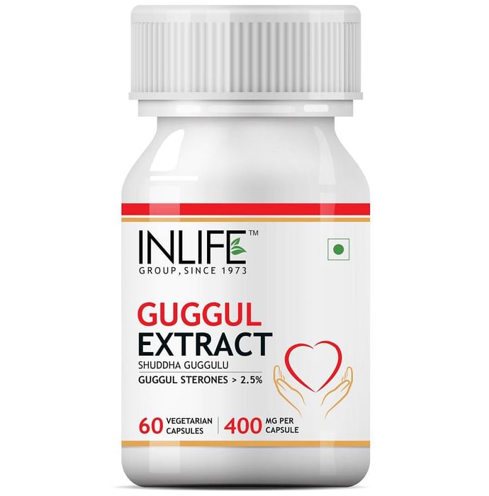 Inlife Guggul Extract 400mg Capsule