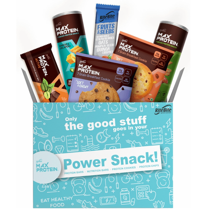 RiteBite Midnight Munchies Max Protein Healthy Snack Box