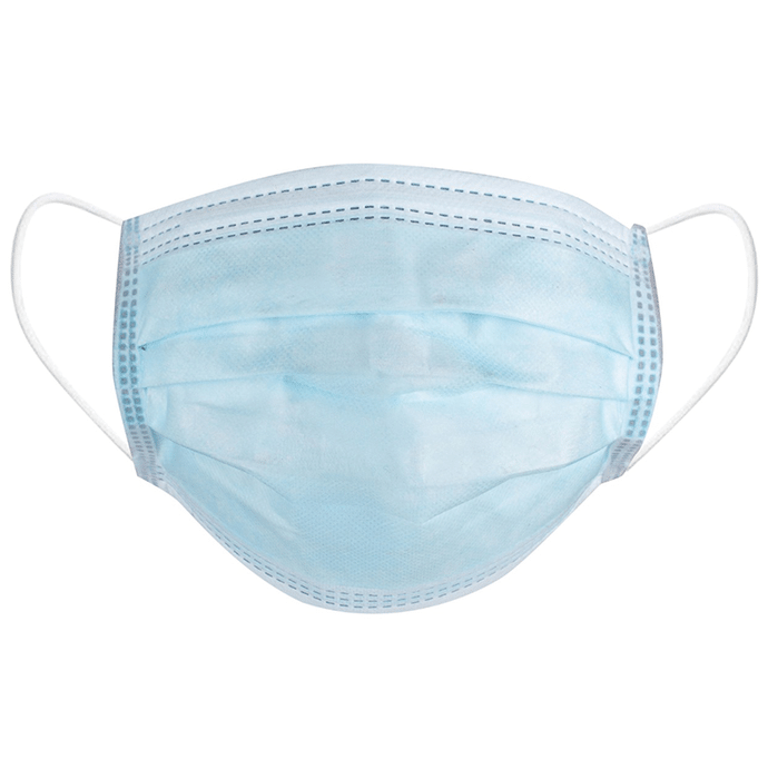 Patroncare 3 Ply Surgical Disposable Face Mask with Meltblown Filter & Nose Pin Mask