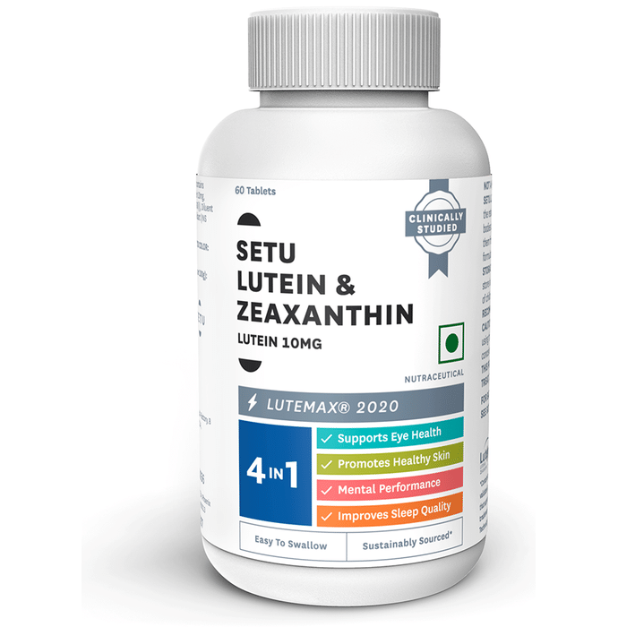 Setu Lutein & Zeaxanthin 10mg Tablet