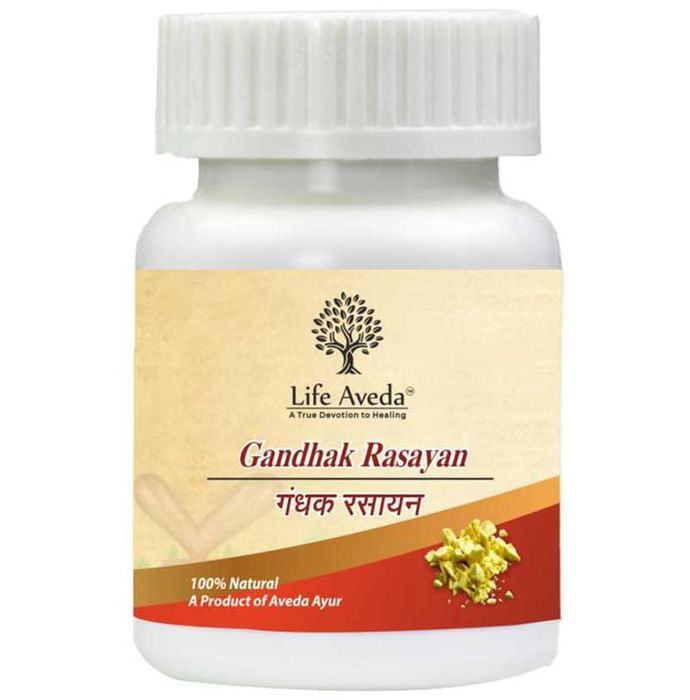 Life Aveda Gandhak Rasayan Tablet