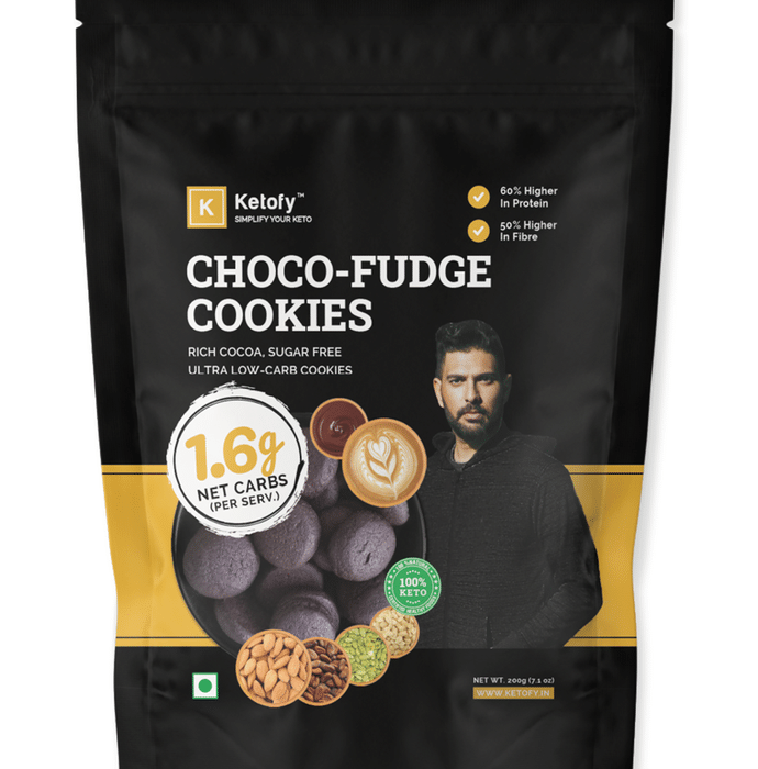 Ketofy Choco Fudge Cookies