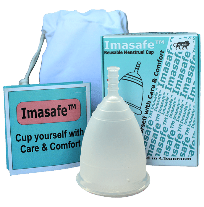 Imasafe Reusable Menstrual Cup Transparent