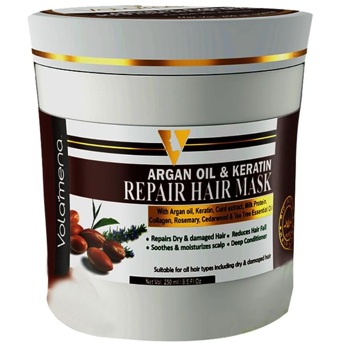 Volamena Argan Oil & Keratin Repair Hair Mask