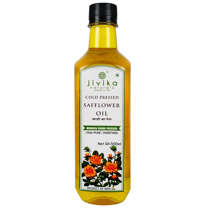 Jivika Naturals Cold Pressed Safflower Oil