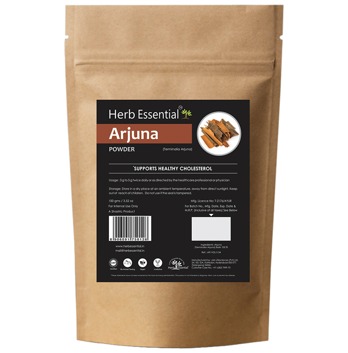 Herb Essential Arjuna (Terminalia Arjuna) Powder