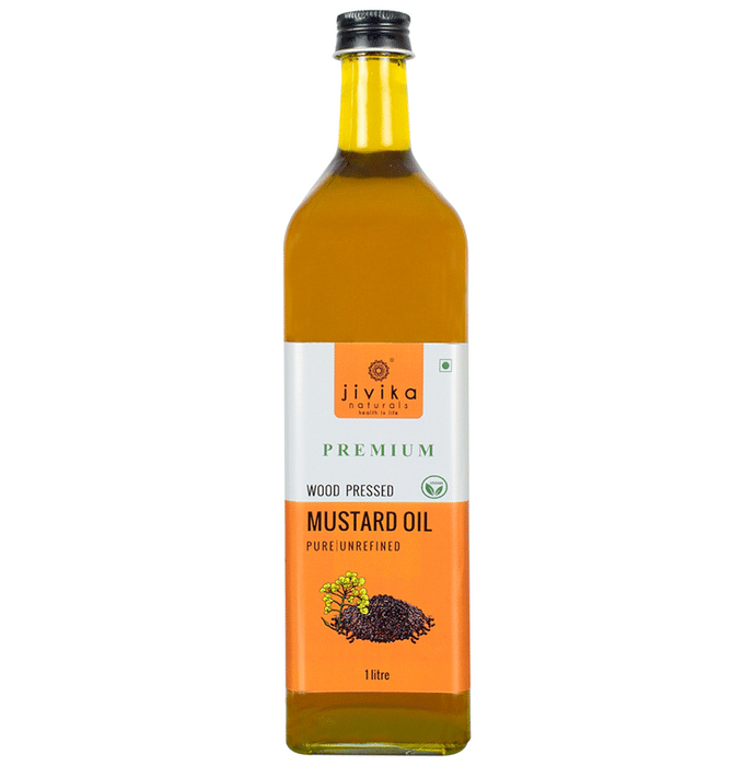 Jivika Naturals Premium Wood Pressed Mustard Oil