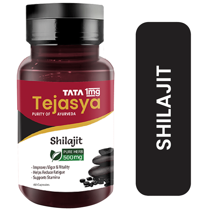 Tata 1mg Tejasya Shilajit Capsule 500mg