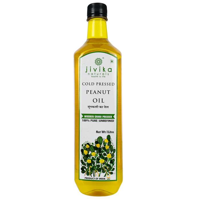 Jivika Naturals Cold Pressed Peanut Oil