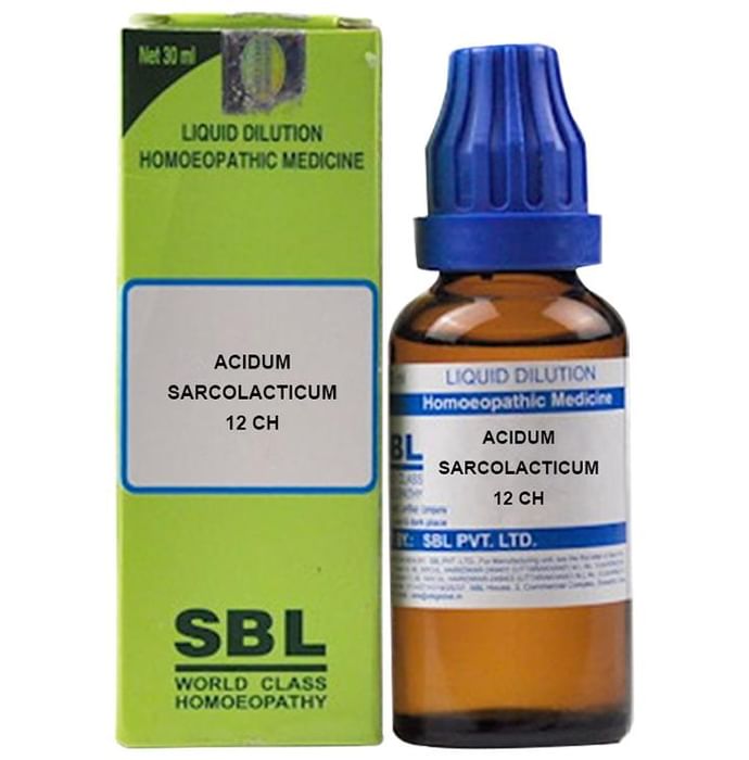 SBL Acidum Sarcolacticum Dilution 12 CH
