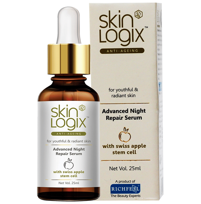 Richfeel Skin Logix Advance Night Repair Serum with Swiss Apple Stem Cell