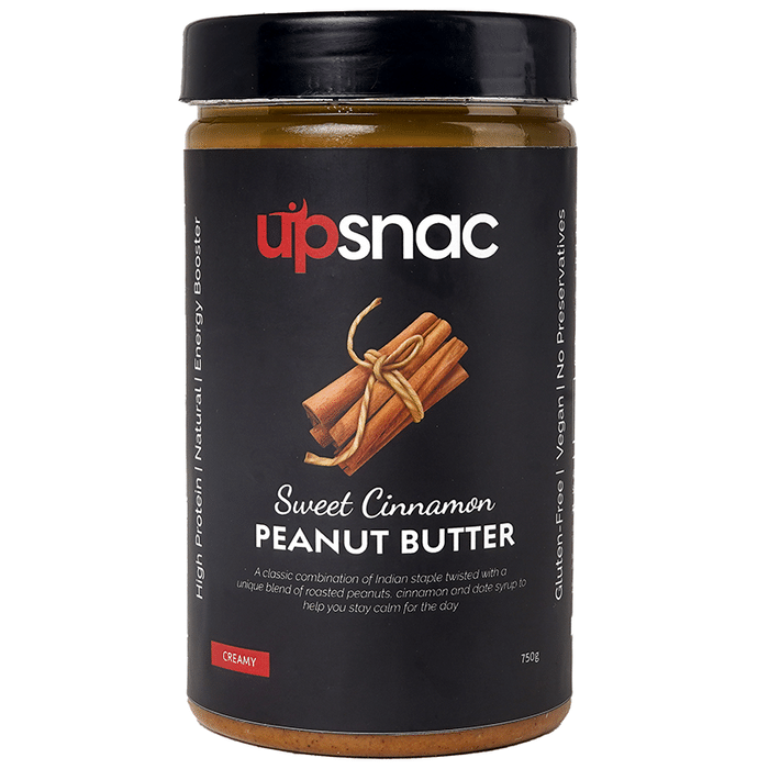Upsnac Sweet Cinnamon Peanut Butter Creamy