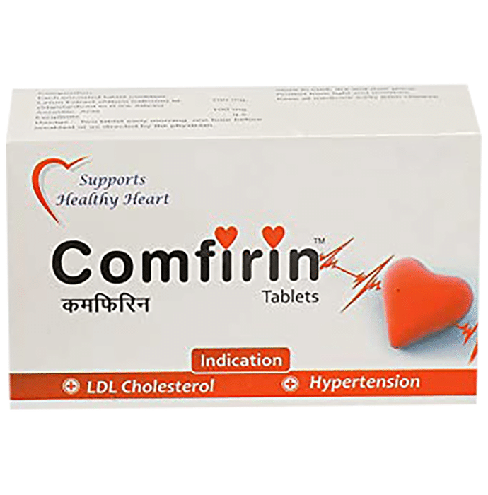 Comfirin Tablet Supports Healthy Heart & Cholesterol Level