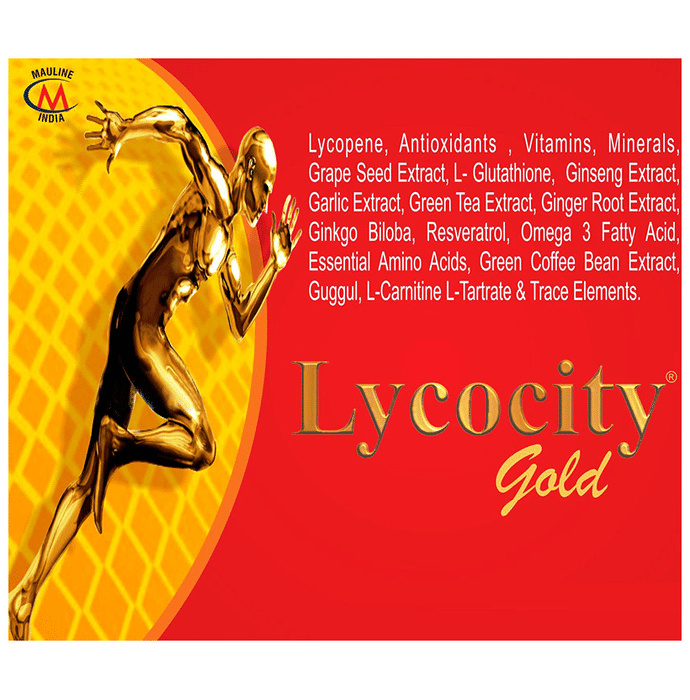 Lycocity Gold Soft Gelatin Capsule