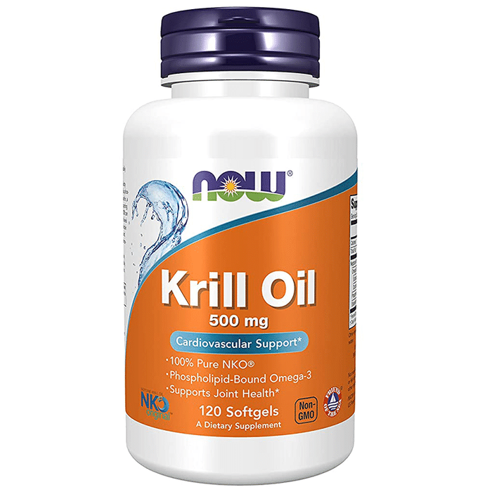 NOW Foods Krill Oil 500mg Softgel