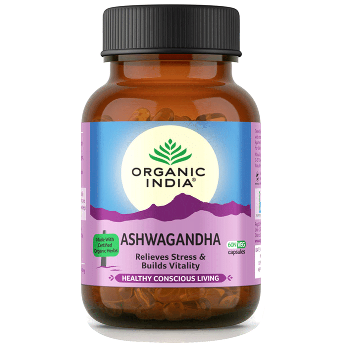 Organic India Ashwagandha Veg Capsule