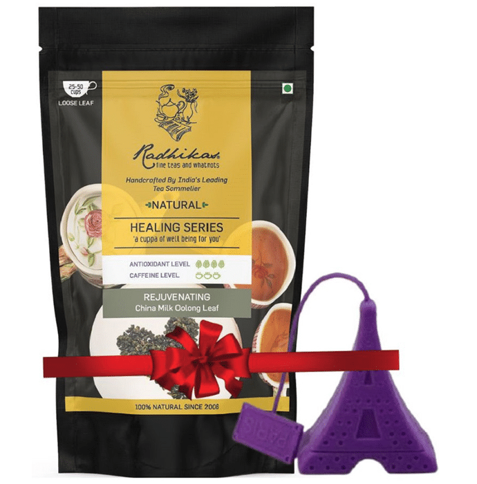 Radhikas Fine Teas Natural Healing Series Rejuvenating China Milk Oolong Leaf