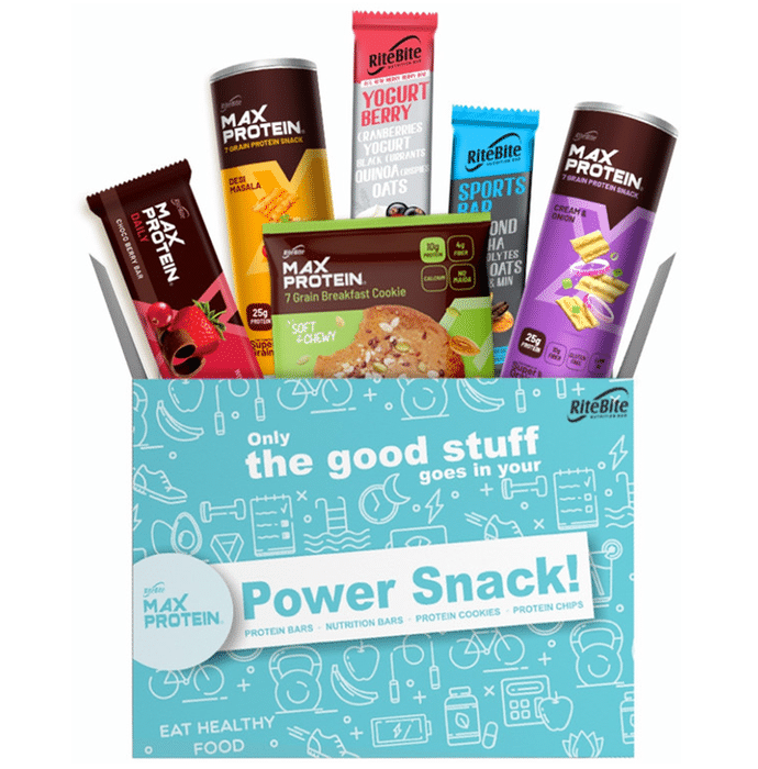 RiteBite Healthy Nut Max Protein Healthy Snack Box