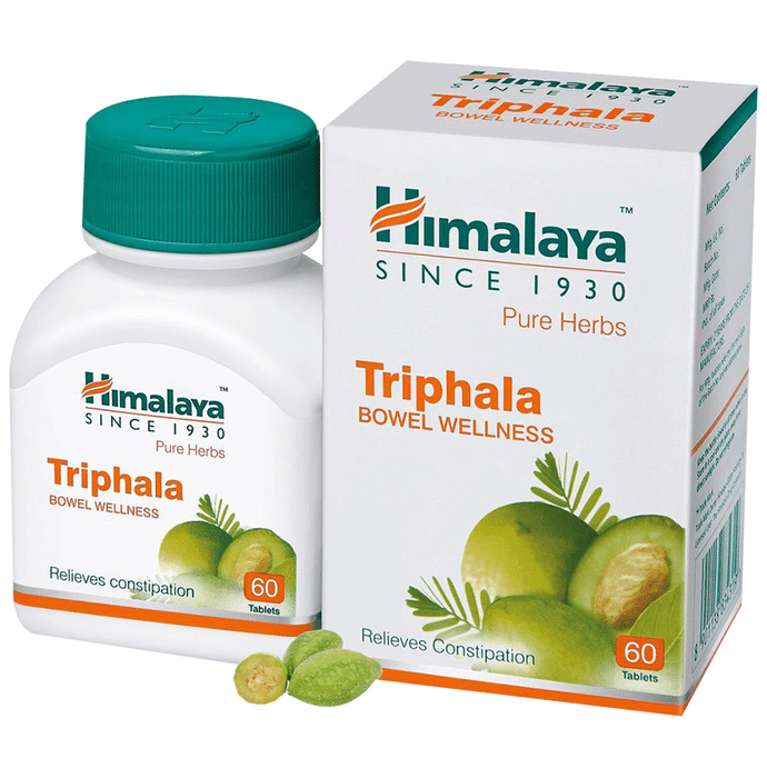 Himalaya Wellness Pure Herbs Triphala Bowel Wellness Tablet