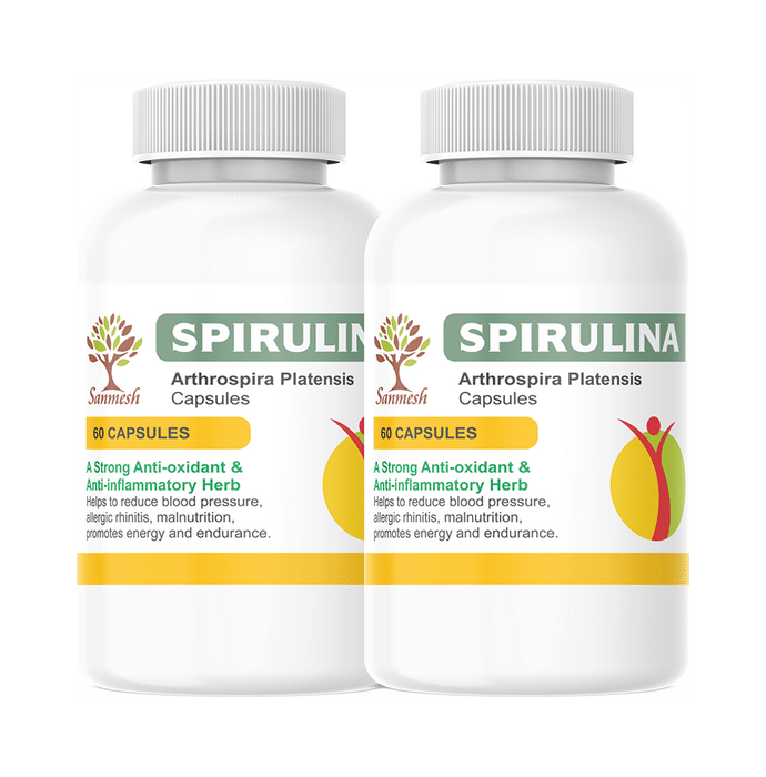 Vostok Herbals Spirulina Capsule (60 Each)