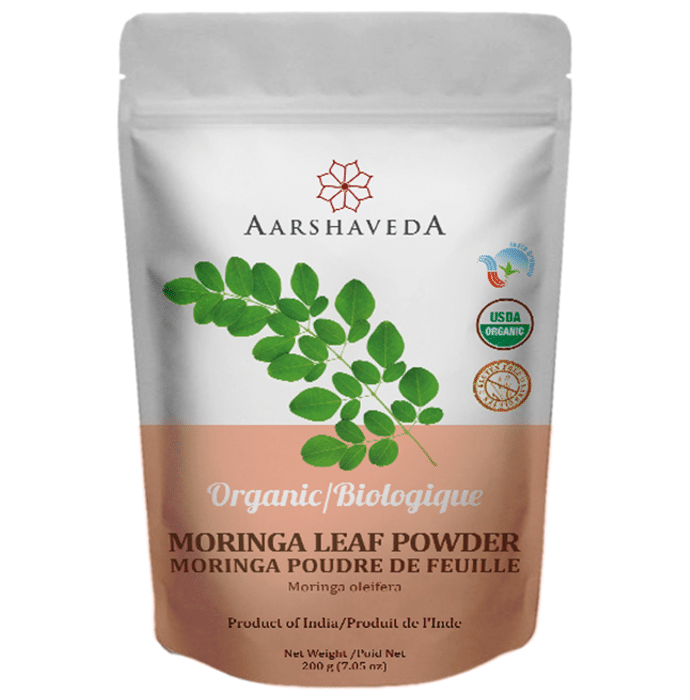 Aarshaveda Organic Moringa Leaf Powder