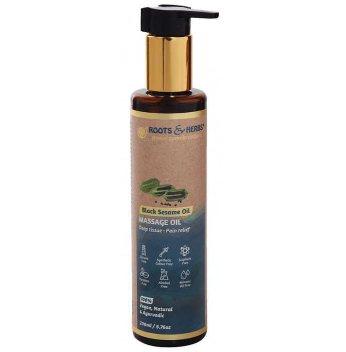 Roots and Herbs Black Sesame Oil