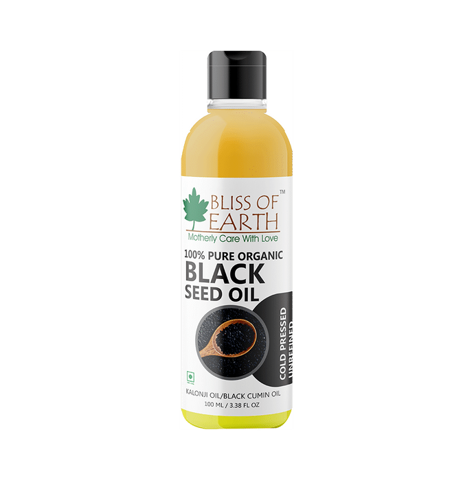 Bliss of Earth 100% Pure Organic Black Seed Oil