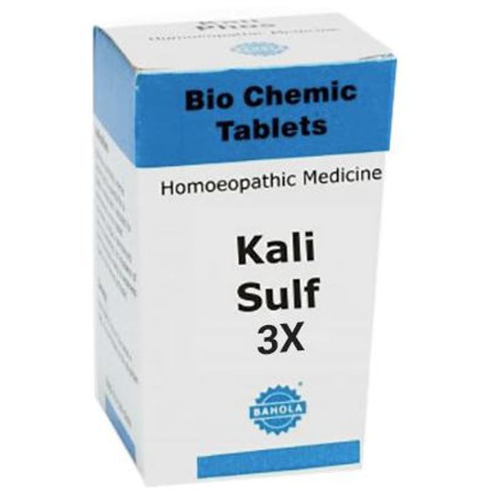 Bahola Kali Sulf Biochemic Tablet 3X