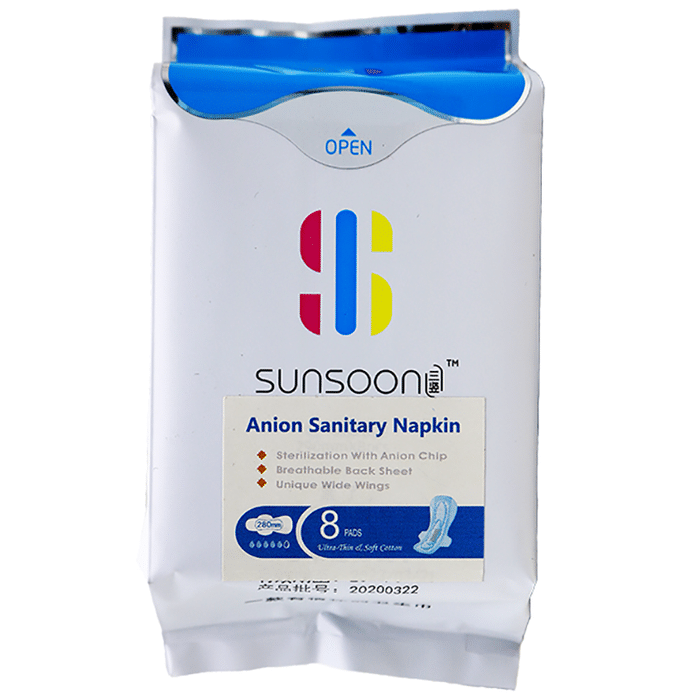Sunsoon Anion Sanitary Napkin (8 Each) XL