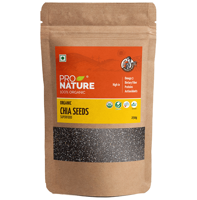 Pro Nature 100% Organic Chia Seeds Superfood