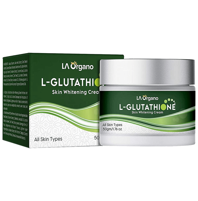 LA Organo L-Glutathione Skin Whitening Cream