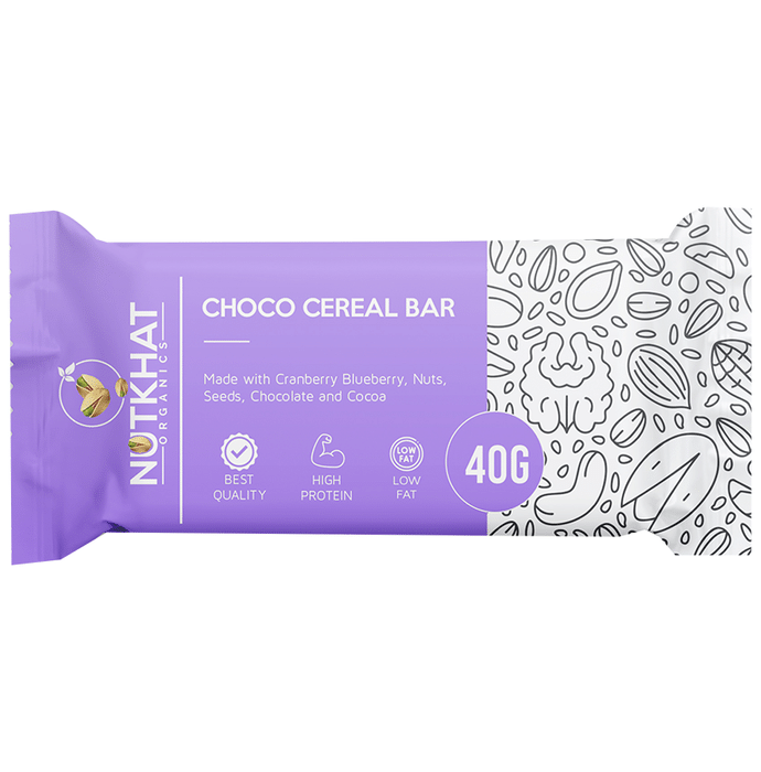 Nutkhat Organics Choco Cereal Bar