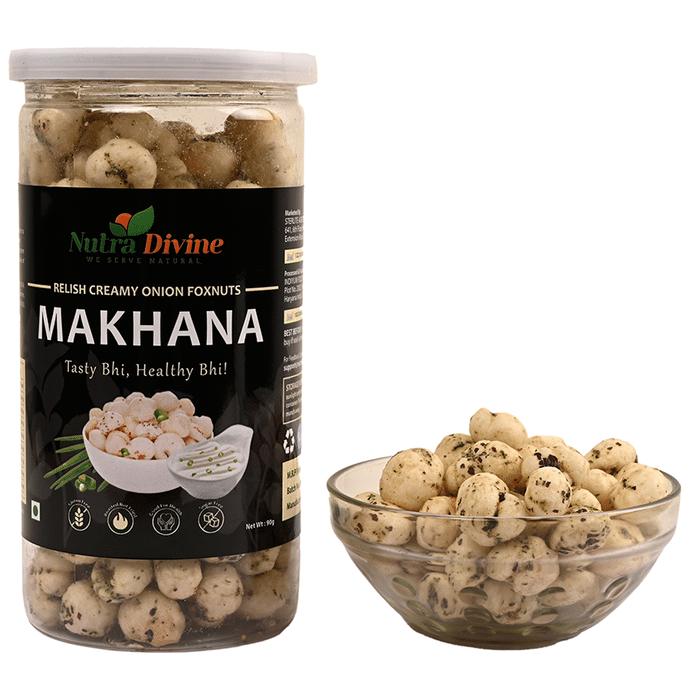Nutra Divine Relish Creamy Onion Foxnuts (Makhana)