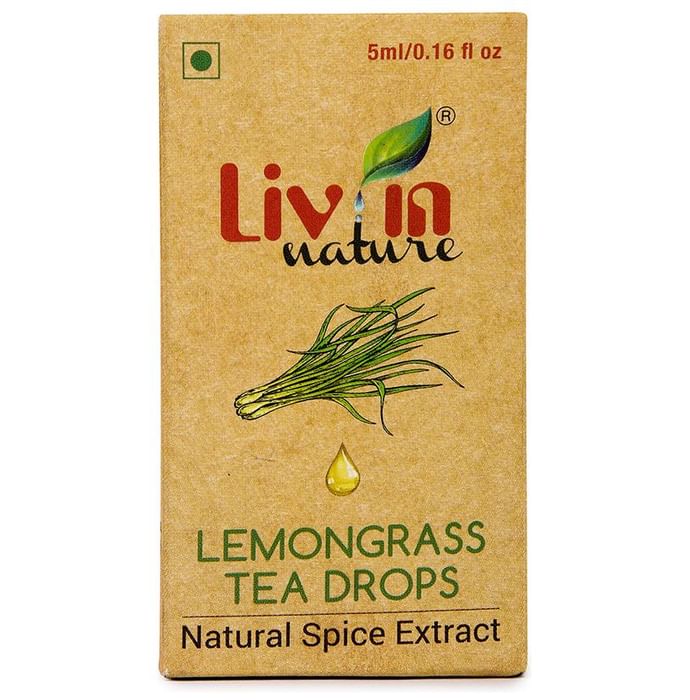 Liv In Nature Lemongrass Tea Drop
