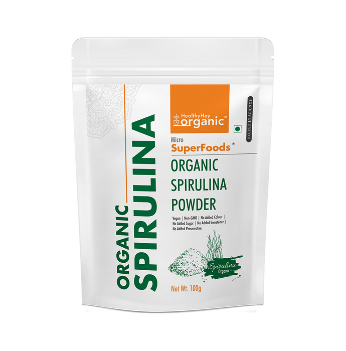 HealthyHey Organic Spirulina Powder
