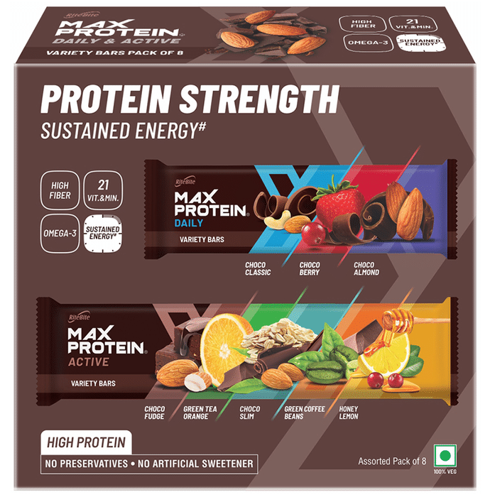RiteBite Max Protein Bar Assorted