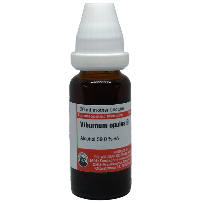 Dr Willmar Schwabe Germany Viburnum Opulus Mother Tincture Q