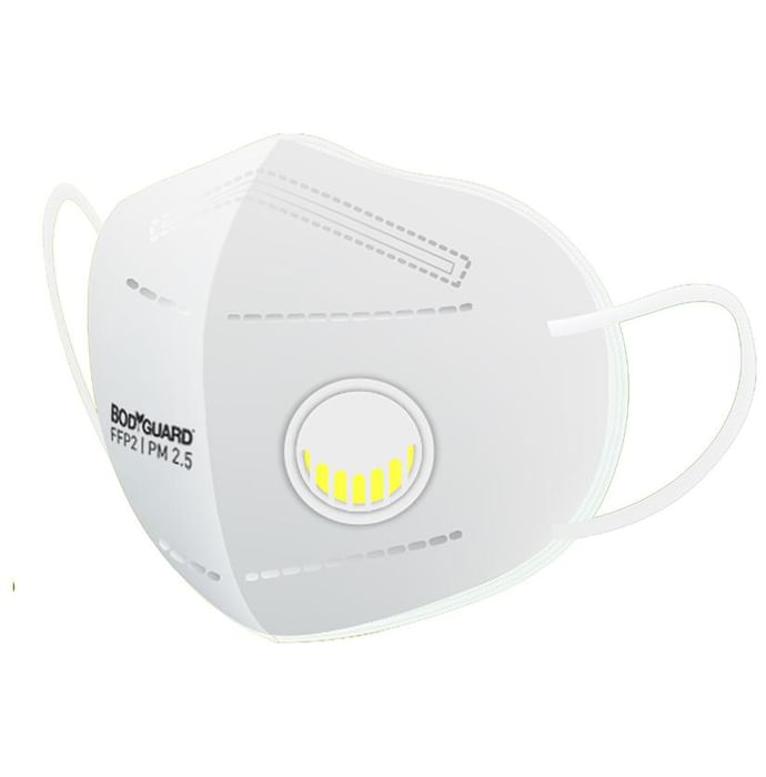 Bodyguard White Anti-Pollution Disposable FFP2 Face Mask