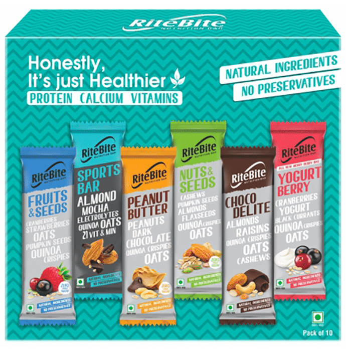 RiteBite Nutrition Bar Assorted