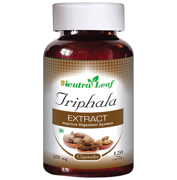 NeutraLeaf Triphala Extract 500mg Capsule