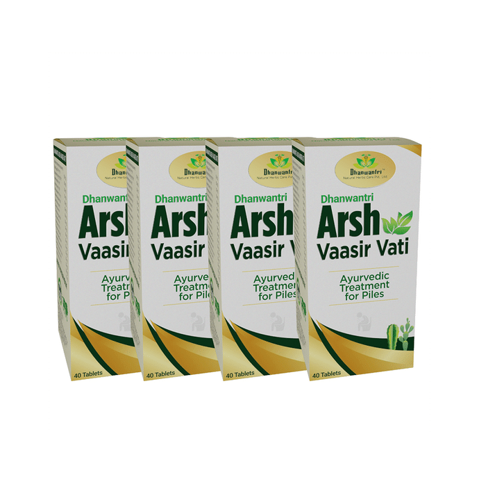 Dhanwantri Arsh Vaasir Vati(40 Each)
